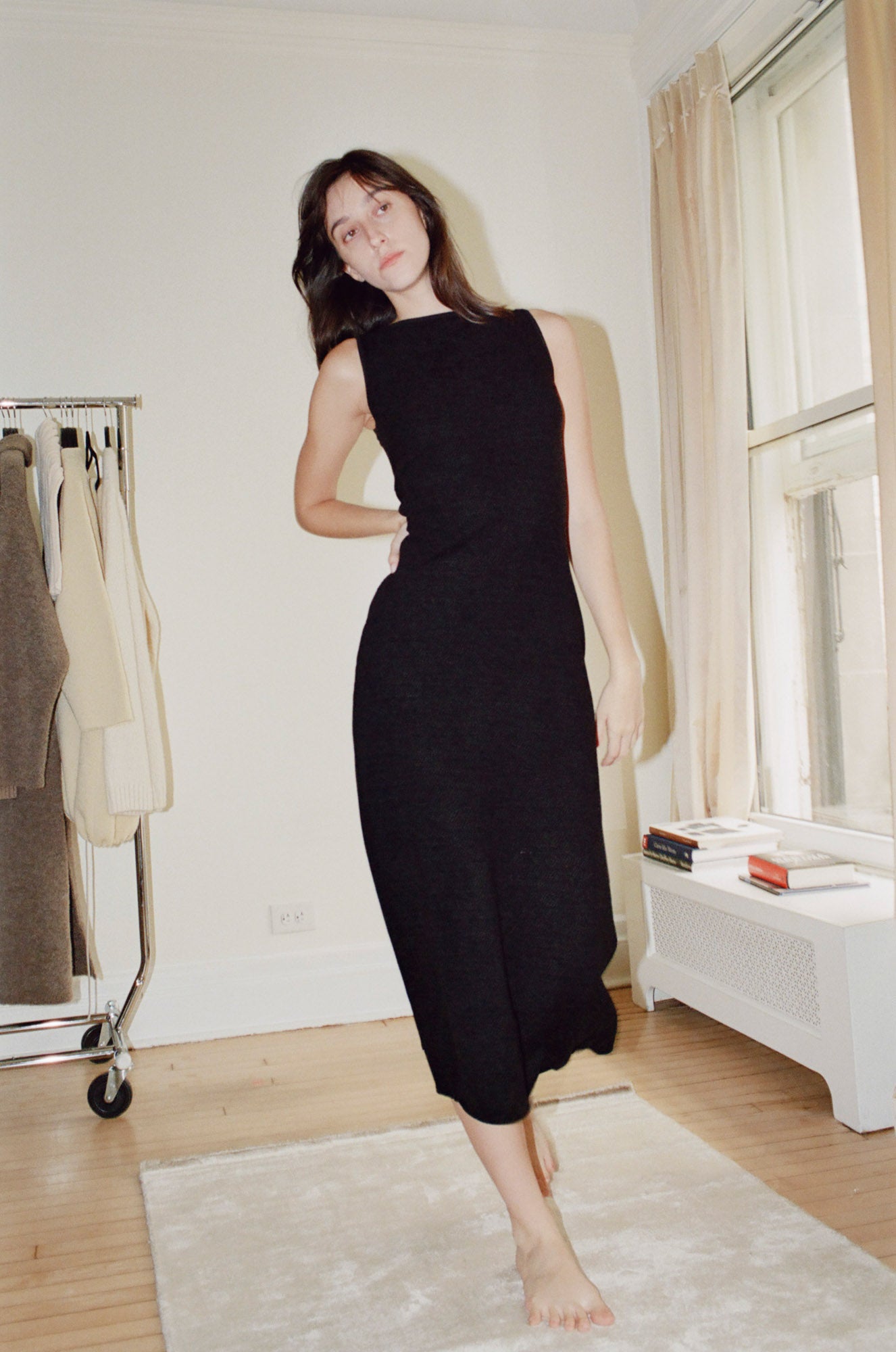 Inlay Sleeveless Dress