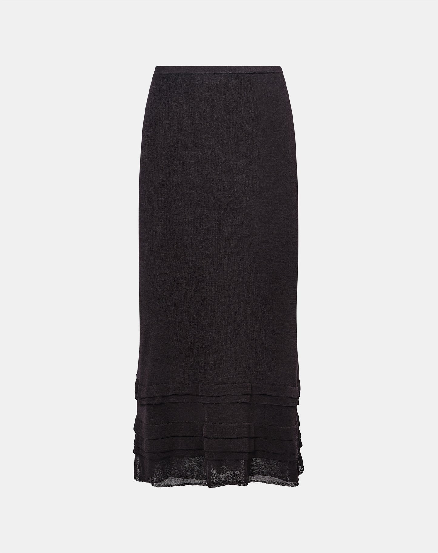 Layered Skirt in Black