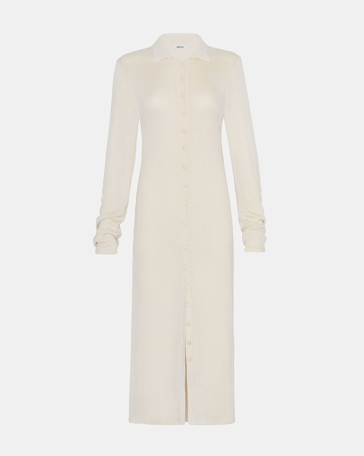 Long Cardigan in Ivory