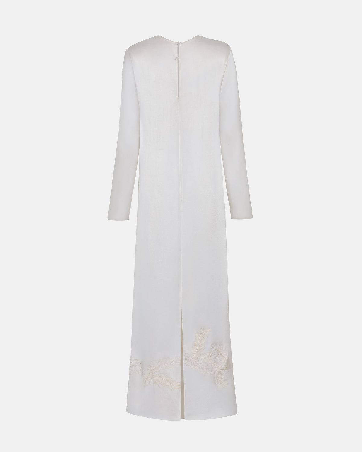 Appliqué Leaves Dress